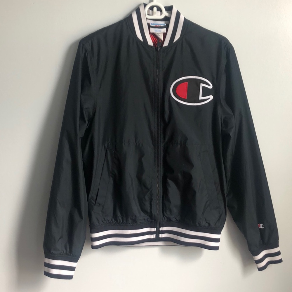 Champion Sweater | Black, White, and Red